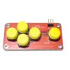 โมดูลสวิตช์แบบ 5 ปุ่มกด (Analog Keyboard module) สต็อกไทยส่งไว