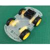 4WD smart car chassis โครงรถ โครงหุ่นยนต์ (สีใส) สต็อกไทยส่งไว
