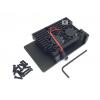 Raspberry pi 4 aluminum case (อลูมิเนียมสีดำ)