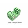 Green connector 3P (5.08mm)