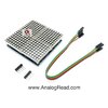 MAX7219 dot matrix module 8x8 4 ชุด 16x16 dot สีแดง
