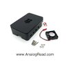 Raspberry pi 4 case (Black) เคสพลาสติกสำหรับราสเบอรี่พาย 4 สีดำ+พัดลม