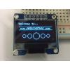 OLED Display Module Blue (SPI 128X64 pixels 0.96")