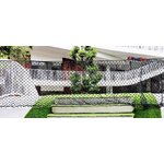 ตาข่ายกั้นบริเวณพื้นที่ยาวๆ