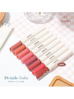[SALE] MUDE DRIZZLE LIP BALM 1.7 G. ( ลิปกลอส ลิปบำรุง) exp 2026/10