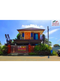 บ้านเดี่ยว บางบัวทอง 50 ตร.ว. ซ.ลำโพ 25 ใกล้สารสาสน์ฯบางบัวทอง ถ.กาญจนาภิเษก นนทบุรี บ้านใหม่-สวย สไตล์โมเดิร์น ทำเลดี