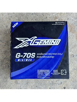 ลวดเชื่อม CO2 GEMINI G-70S 15KG