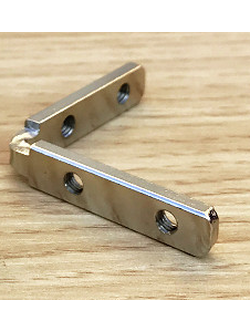 Inner Bracket สำหรับอลูมิเนียมโปรไฟล์ National Standard Series 20 (โปรไฟล์ลายไม้) แถมฟรีตัวหนอน