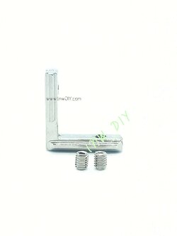 Inner Bracket M5 สำหรับอลูมิเนียมโปรไฟล์ Series 20