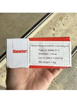 ลวดเชื่อมฟลักคอร์ ARCTECH E308LT1 1.0MM (1KG) ไม่ใช้แก๊ส