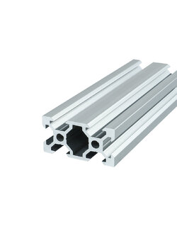 อลูมิเนียมโปรไฟล์ v-slot 2040 (Silver) /ราคาต่อ10 cm.