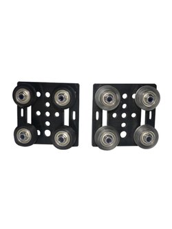 ชุดล้อสไลด์ Aluminium Profile 2020 V-Slot 4ล้อ Black Board