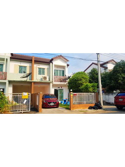 ทาวน์เฮ้าส์ ม.ไลโอ 23.1 ตร.ว. ซอยวัดพระเงิน กาญจนาภิเษก บางม่วง บางใหญ่ นนทบุรี หลังมุม สวย พร้อมอยู่