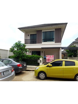 บ้านเดี่ยว ม.โมดิวิลล่า วงแหวน-ปิ่นเกล้า บางใหญ่ 41.7 ตร.ว. ถ.กาญจนาภิเษก บางกรวย นนทบุรี หลังริม ใหม่-สวย