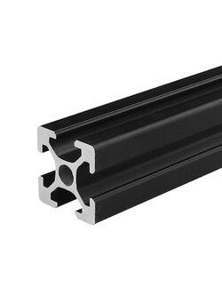 อลูมิเนียมโปรไฟล์ Aluminium Profile 2020 T-Nut (Black) / 10cm.