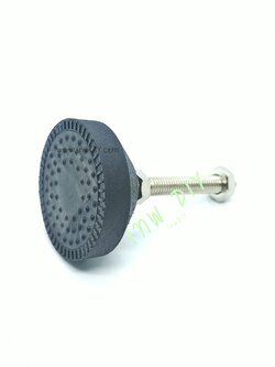 ขาตั้งอลูมิเนียมโปรไฟล์ปรับระดับได้ (สีดำ) ขนาดM8x50