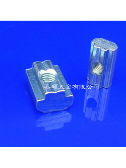 square nut M5 สำหรับอลูมิเนียมโปรไฟล์ National Standard Series 30 (ร่องพิเศษ)