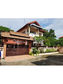 บ้านเดี่ยว ม.ตะวันทอง บางบอน 3 ใกล้โรงเรียนสารสาสน์วิเทศบางบอน ถ.เอกชัย บางบอน กรุงเทพฯ หลังริม ด้านข้างติดคลอง