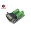 DB9 Male connector terminal 9 hole RS232 RS485 conversion board