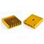 Heatsink mk7MK8 40*40*11 Makerbot Extruder Gold