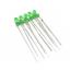 3mm LED Green (จำนวน 5 ดวง) สต็อกไทยส่งไว