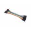 Jump Wire สายไฟ ผู้-เมีย (Male to Female) ยาว 10 cm จำนวน 10 เส้น สต็อกไทยส่งไว