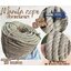 เชือกอุตสาหกรรมหนัก เชือกลากของ ขนาด 40 มิล ยาว 200 เมตร เชือกมะนิลาแท้ 100% Manila rope เส้นใยเหนียว แน่น แข็งแรง ทนทาน พร้อมส่ง