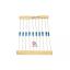 Resistor 510 ohm 1/4W ตัวต้านทาน 510 โอห์ม 1/4 วัตต์