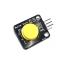 โมดูลสวิตช์สีเหลือง แบบกดติดปล่อยดับ 3.3 - 5V Button switch module สต็อกไทยส่งไว