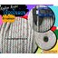 เชือกไนล่อน สีเทาแต้มแดง nylon rope ใช้ถักตาข่าย ถักเปล ผูกของ เชือกใช้งานกลางแจ้ง เชือกทนน้ำ แข็งแรงไม่ขาดง่าย