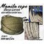 เชือกงานประดิษฐ์ ขนาด 8 มิล ยาว 200 เมตร เชือกมะนิลาแท้ 100% Manila rope เชือกเกษตรกรรม เชือกใช้ถักตกแต่งคาเฟ่ พร้อมส่ง