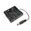 รางถ่าน AA 4ก้อนพร้อมPower Connector