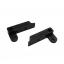 MK8 Extruded Aluminum Block Single Spray Head mk8 Extruder Mounting Block Pure Black Edition
