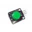 โมดูลสวิตช์สีเขียว แบบกดติดปล่อยดับ 3.3 - 5V Button switch module สต็อกไทยส่งไว