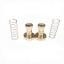 Anti-backlash nut นัททองเหลืองลดการคลาดเคลื่อน Dia8mm Pitch2mm Lead2mm