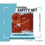 ตาข่ายกันตก Safetynet สีส้ม เชือกหนา 8 มิล ช่องตา 10x10 cm. กั้นตกจากที่สูง มีใบ Certificate ทดสอบแรงดึง พร้อมใช้งาน