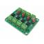 PC817 4-Channel Optocoupler Isolation Board โมดูลควบคุมแบบแยกกราวน์ Isolation 4 ช่อง สต็อกไทยส่งไว
