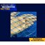 ตาข่ายตกแต่ง ล้อมสถานที่ สีฟ้า decorative netting เส้นเชือก 1.5 มิล ช่องตา 1x1 นิ้ว เคลือบสารป้องกัน UV รับทำตามขนาดที่ต้องการ