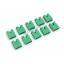 Jumper cap 2 Pins Female Pitch 2.54mm (Green)