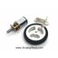 N20 Motor 6V with wheel 34mm สต็อกไทยส่งไว