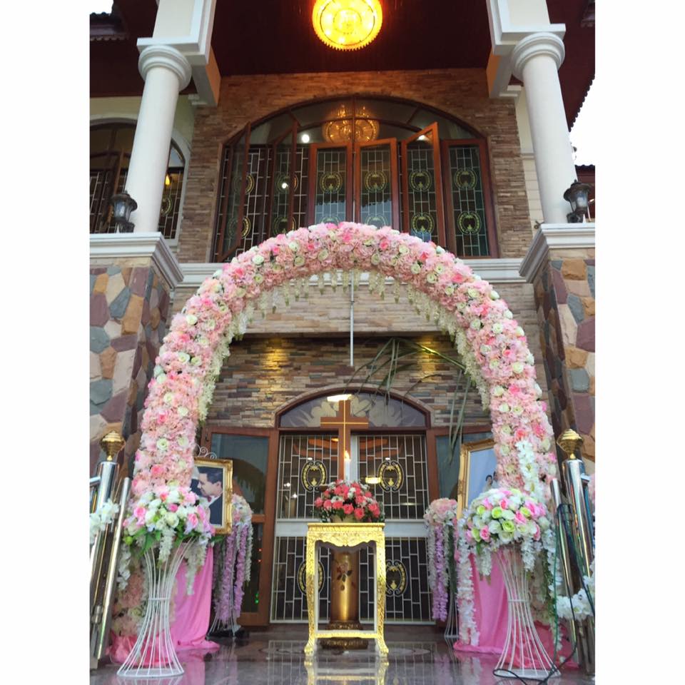 ซุ้มถ่ายภาพงานแต่ง 5 m x 2.5 m