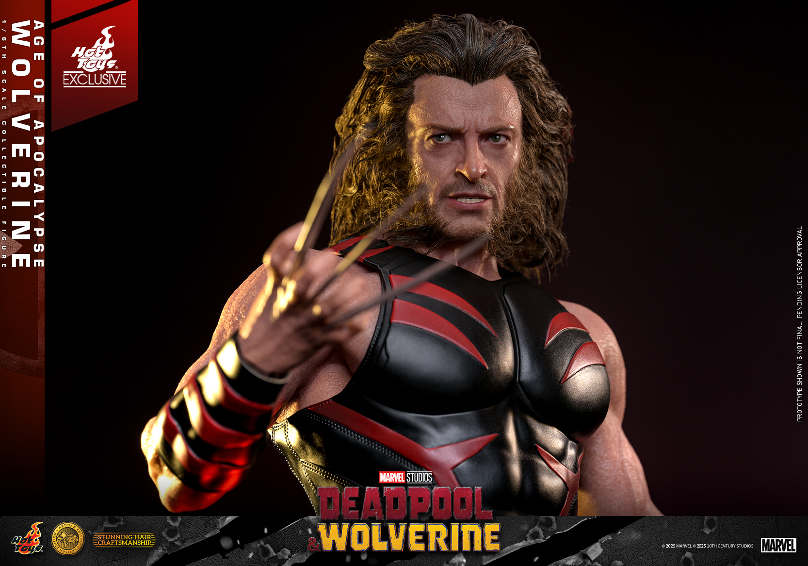 Hot Toys MMS819AE Deadpool & Wolverine - Age of Apocalypse Wolverine (Artisan Edition) [Hot Toys Exclusive]