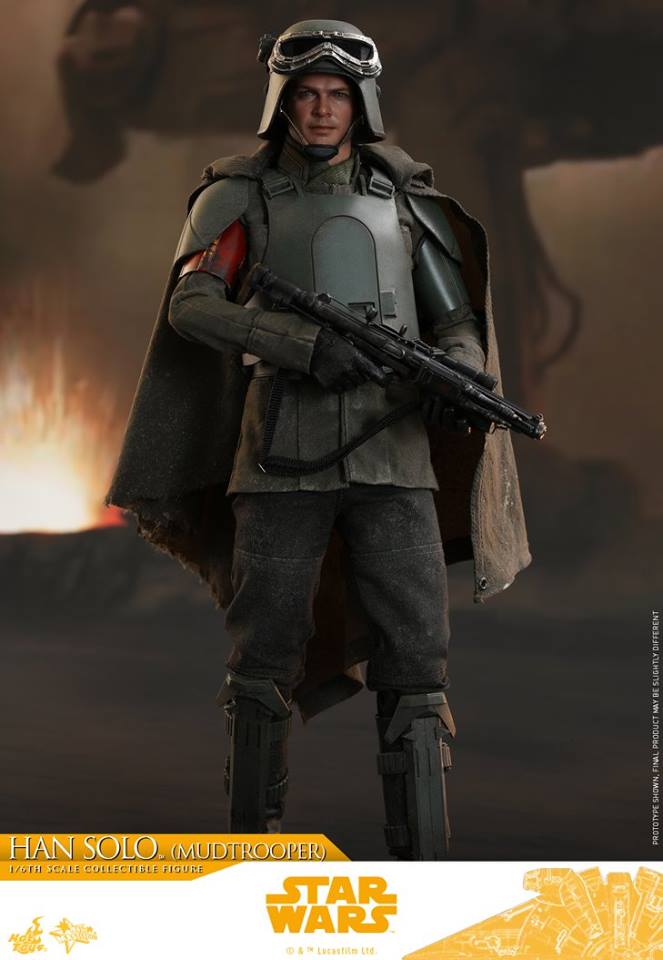 Hot Toys MMS493 SOLO: A STAR WARS STORY - HAN SOLO (MUDTROOPER)