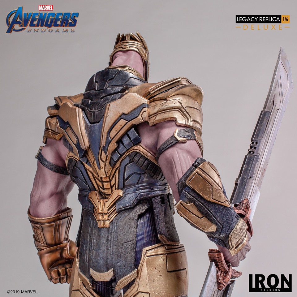 Iron Studios Deluxe Legacy Replica 1/4 Avengers Endgame - Thanos