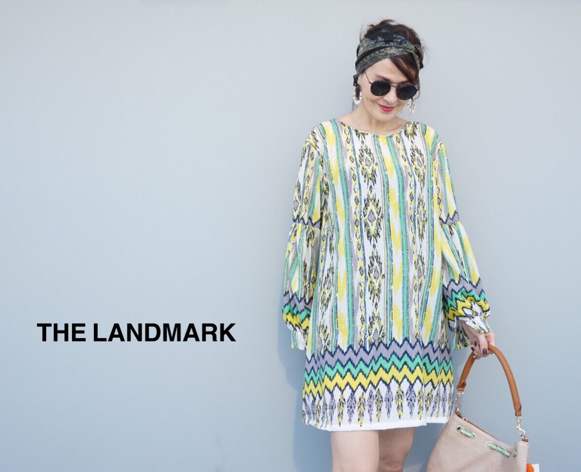 เดรสสไตล์โบฮีเมียน ลายสวย สีสันสดใส ผ้าสปันญี่ปุ่นเนื้อนิ่มบางใส่สบาย