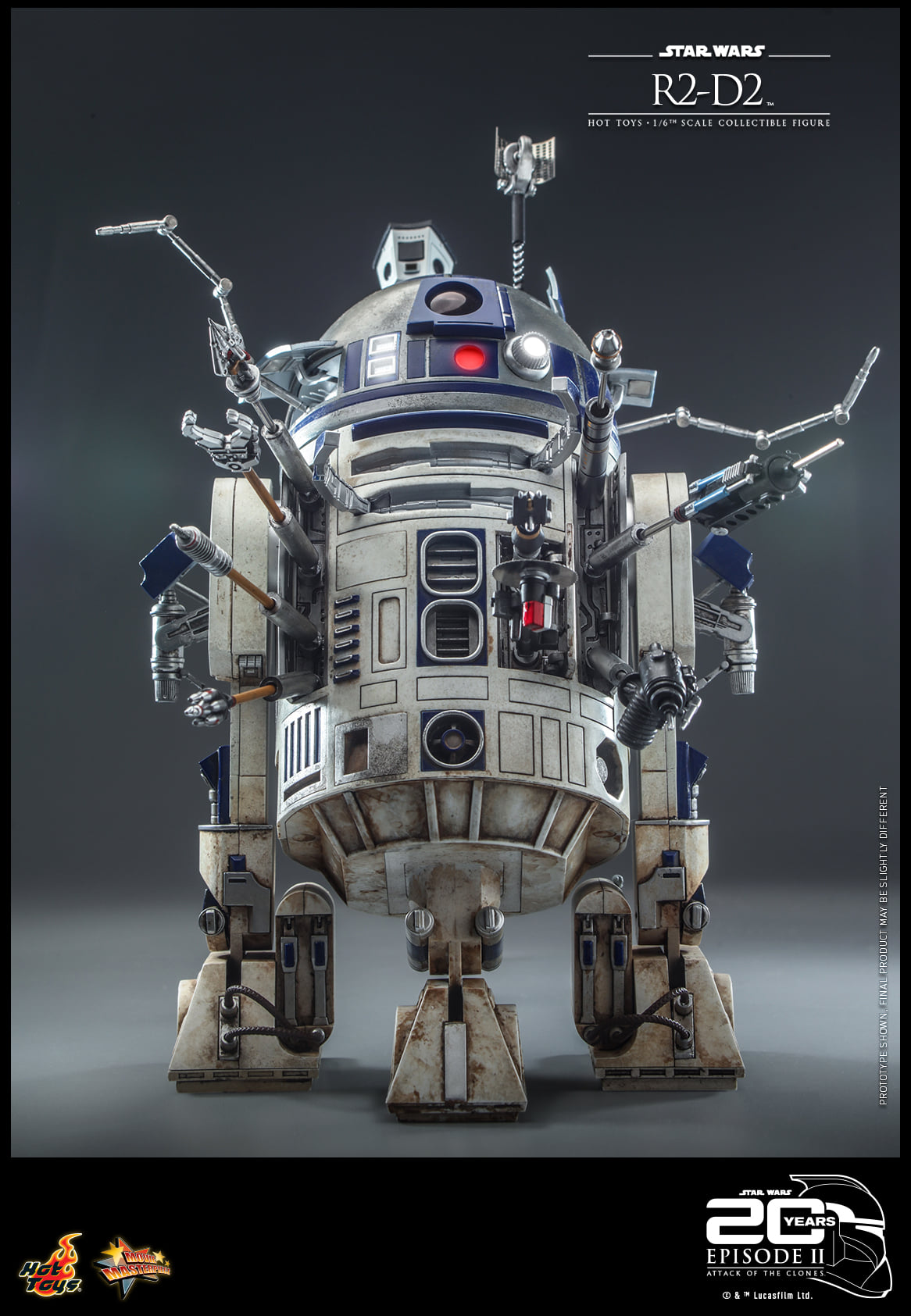 Hot Toys MMS651 1/6 Star Wars Episode II: Attack of the Clones™ - R2-D2™