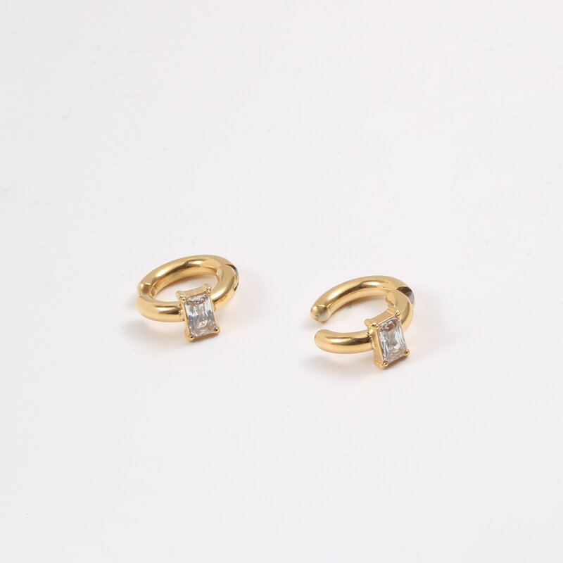 ต่างหูหนีบ หนีบได้ทุกตำแหน่งของใบหู ไม่เจาะหูก็สวยได้ (ราคา/คู่) Bagu_EC318