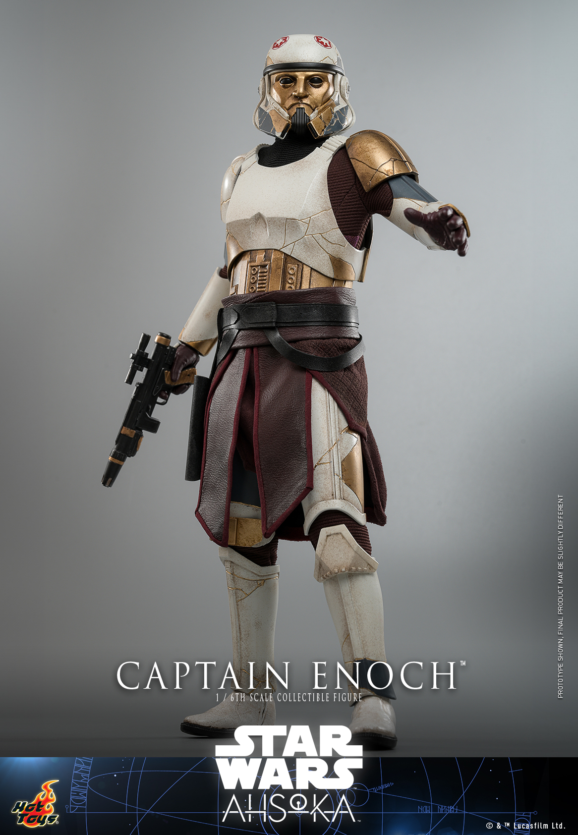 Hot Toys TMS120 1/6 Star Wars: Ahsoka™ - Captain Enoch™