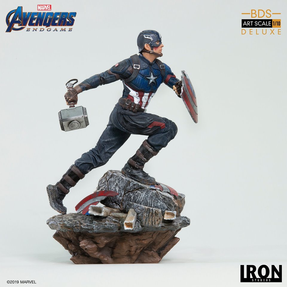 Iron Studios Deluxe BDS Art Scale 1/10 Avengers: Endgame - Captain America