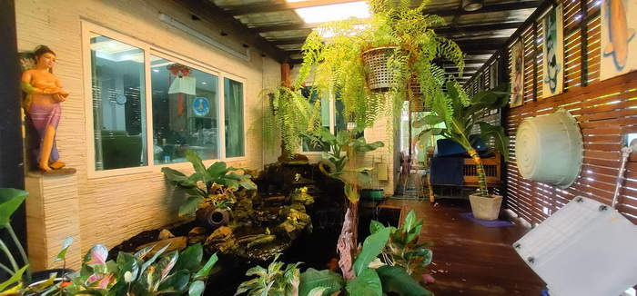 บ้านเดี่ยว ม.กรานต์วดี โครงการติดถนนพุทธมณฑลสาย 3 แขวงบางไผ่ เขตบางแค กรุงเทพฯ หลังมุม ต่อเติมเต็มพื้นที่